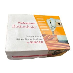 Vintage Singer Professional ButtonHolder For Slant Needle Zigzag Sewing Machines